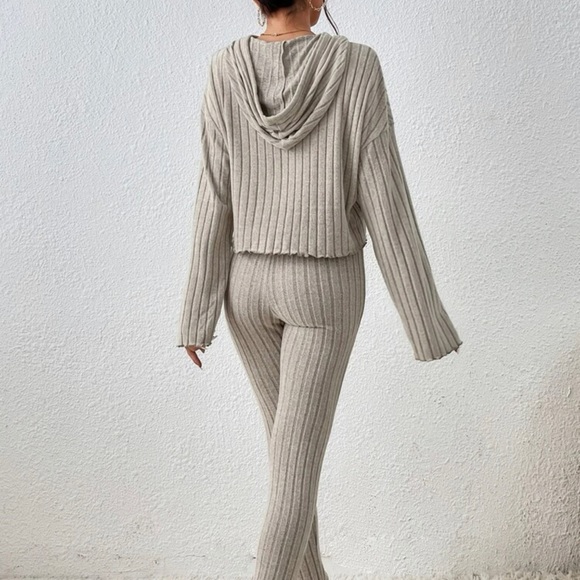 Drop Shoulder Drawstring Hoodie & Leggings *NEW* - Picture 5 of 6